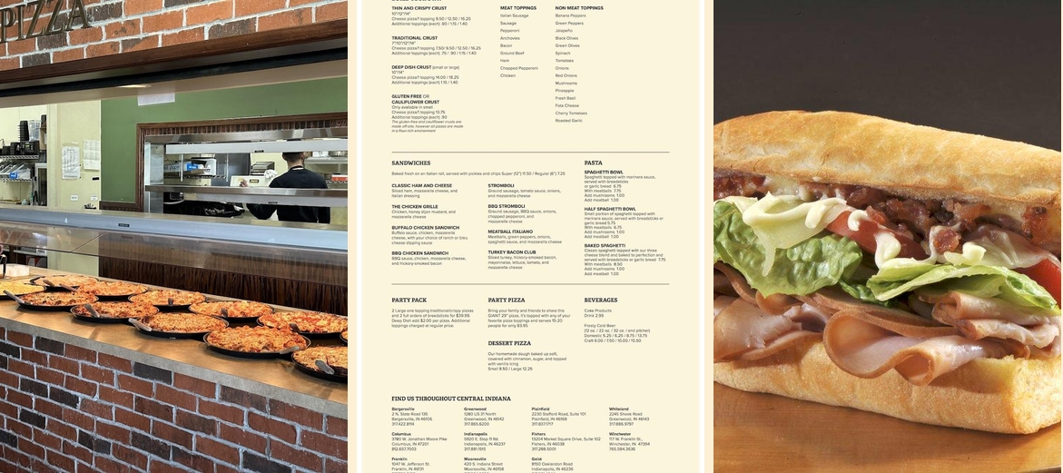 Chicago's Pizza Plainfield Plainfield